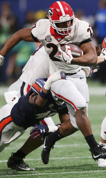 No. 6 Georgia makes playoff bid, routs No. 4 Auburn 28-7 (Dec 02, 2017)